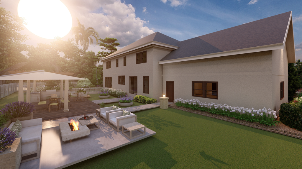 Custom Home Design Virtual Rendition- Design and Build Contractor Northern Virginia