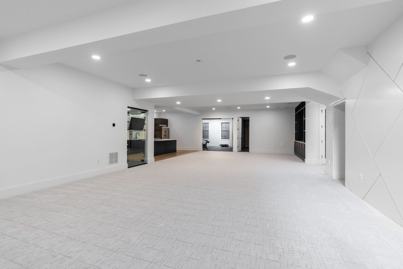 Custom Large Basement Design