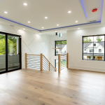Open floor plan in a custom home build from your Northern Virginia General Contractor- Contact G&A