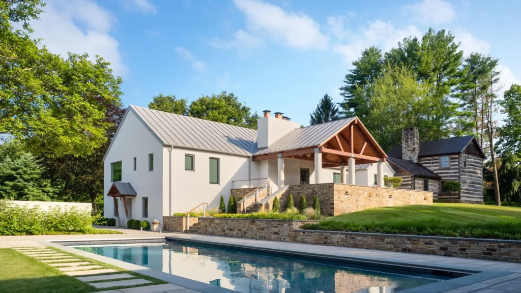 3D Kitchen remodel rendering in Arlington VA